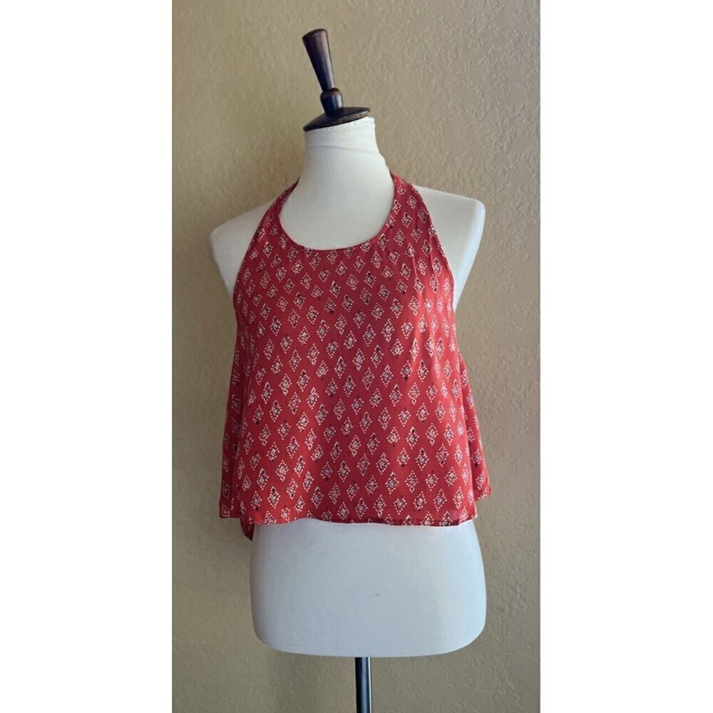Billabong Juniors Festival Vibes Woven Halter Top Size Large - Picture 4 of 10